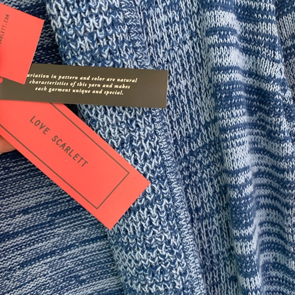 Love Scarlett Blue Cardigan Sweater - Picture 5 of 6
